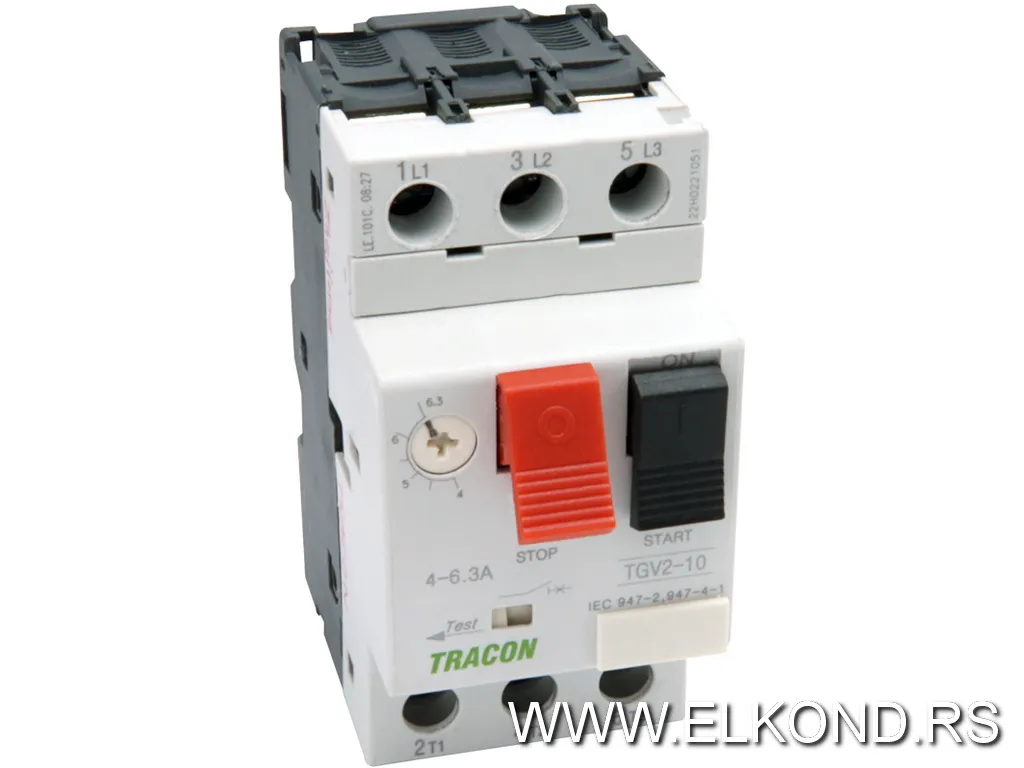 Motorna zaštitna sklopka sa ručnom komandom 1-1.6A