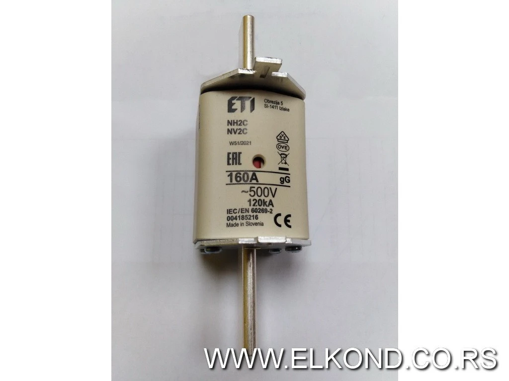 OSIGURAČ NOŽASTI NV2 160A