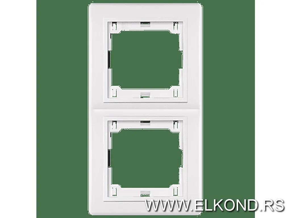 Okvir dvostruki vertikalni PRESTIGE 6711.00 BELA
