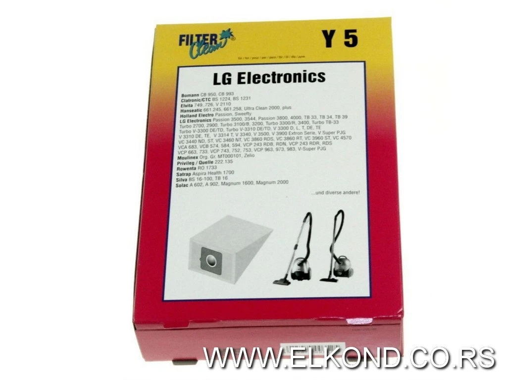 PAPIRNA KESA USISIVAČA LG set 000144-K