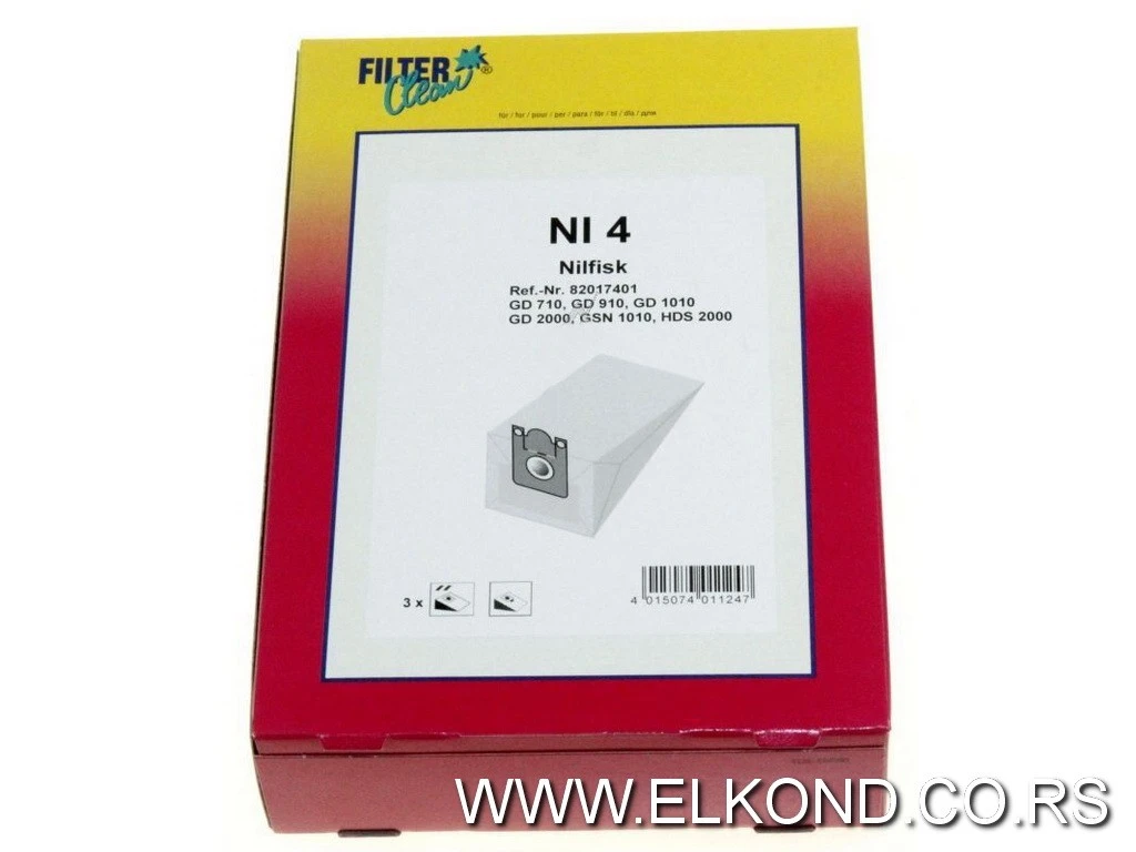 PAPIRNA KESA USISIVAČA NILFIKS 82222900