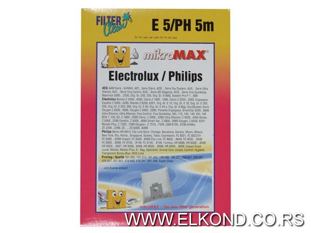 PAPIRNA KESA USISIVAČA SOLAC SET