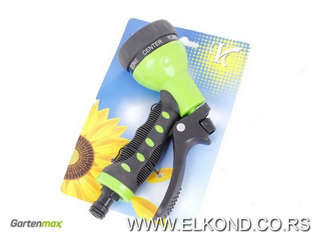 PIŠTOLJ ZA CREVO ZA PRSKANJE 8 FUNKCIJA