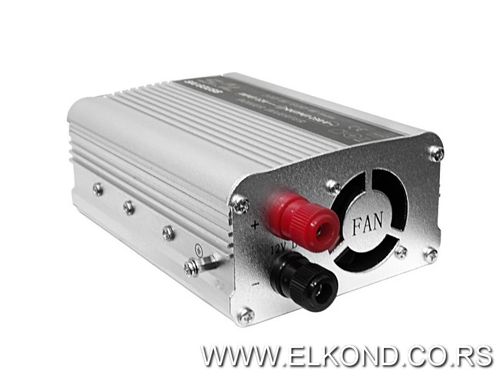 PRETVARAČ 12VDC/230AC 600/300W+USB SAI60USB