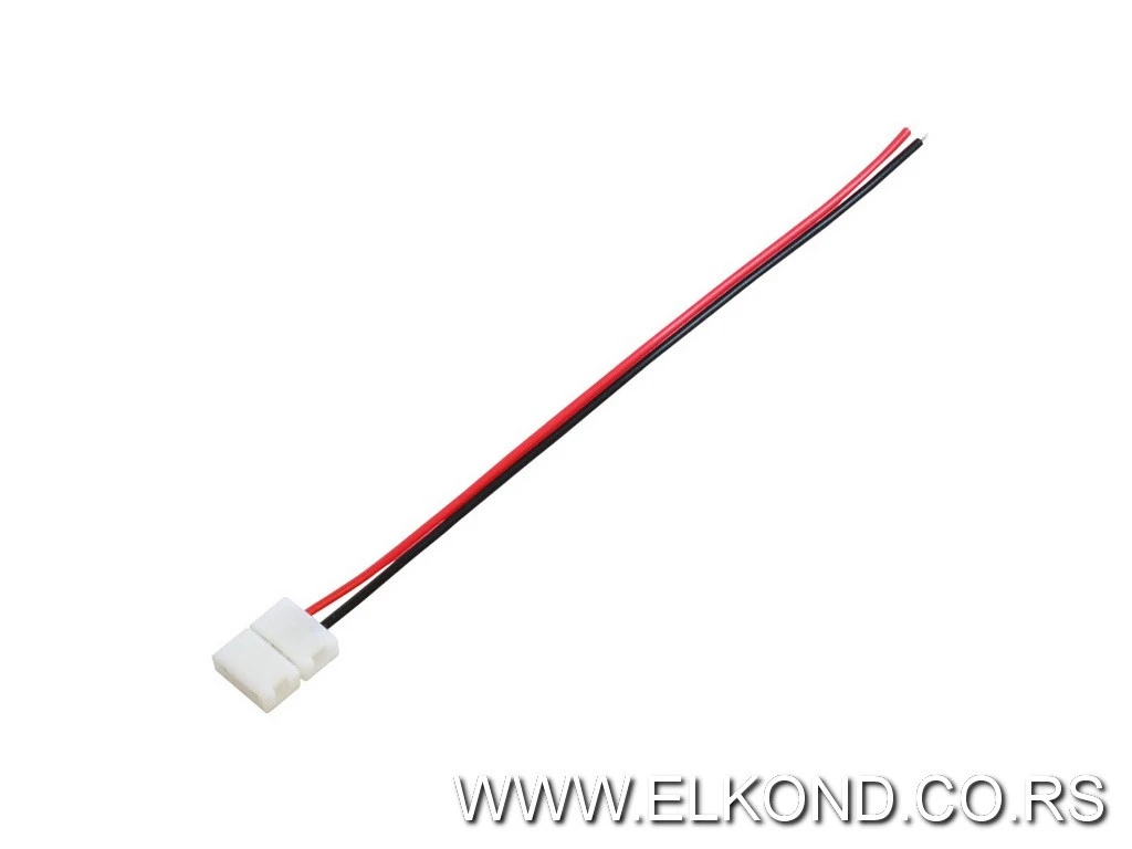 PRIKLJUČNI KABEL LED TRAKE  8mm