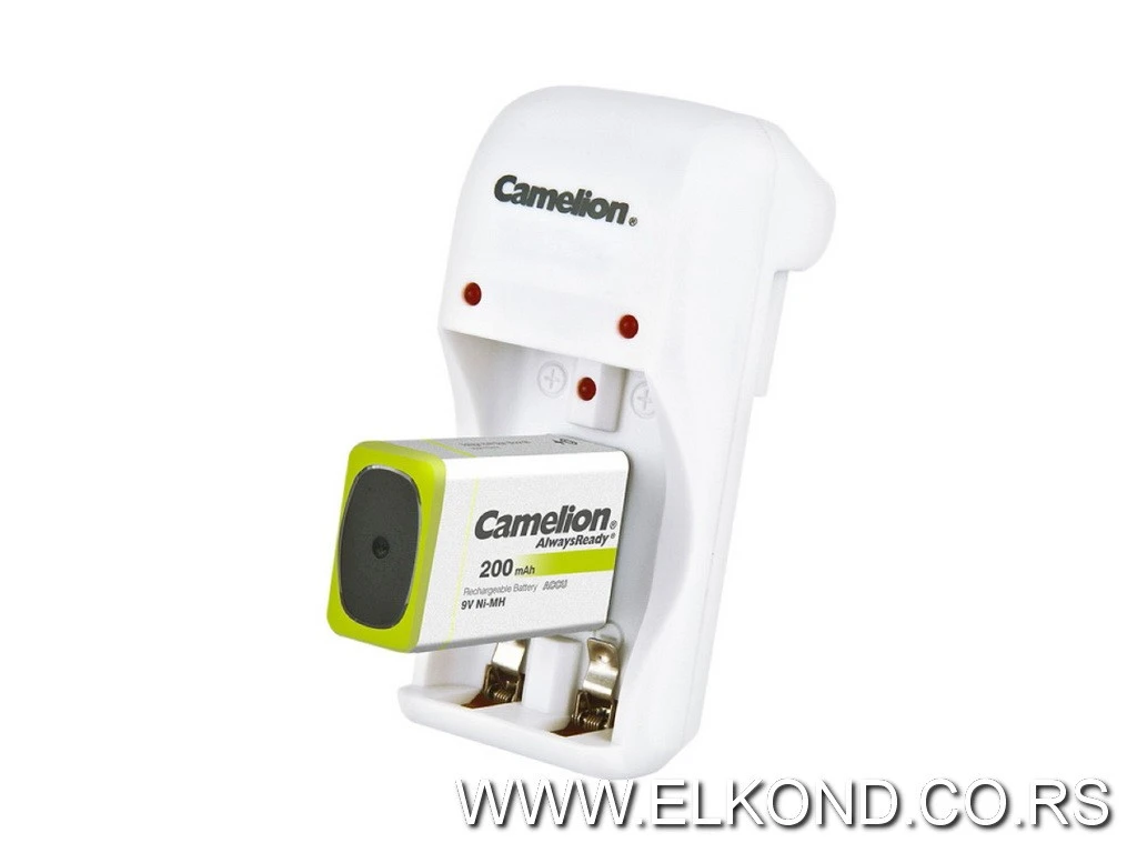 PUNJAČ AKUMULATORA CAMELION 2XAA/AAA 1X9V
