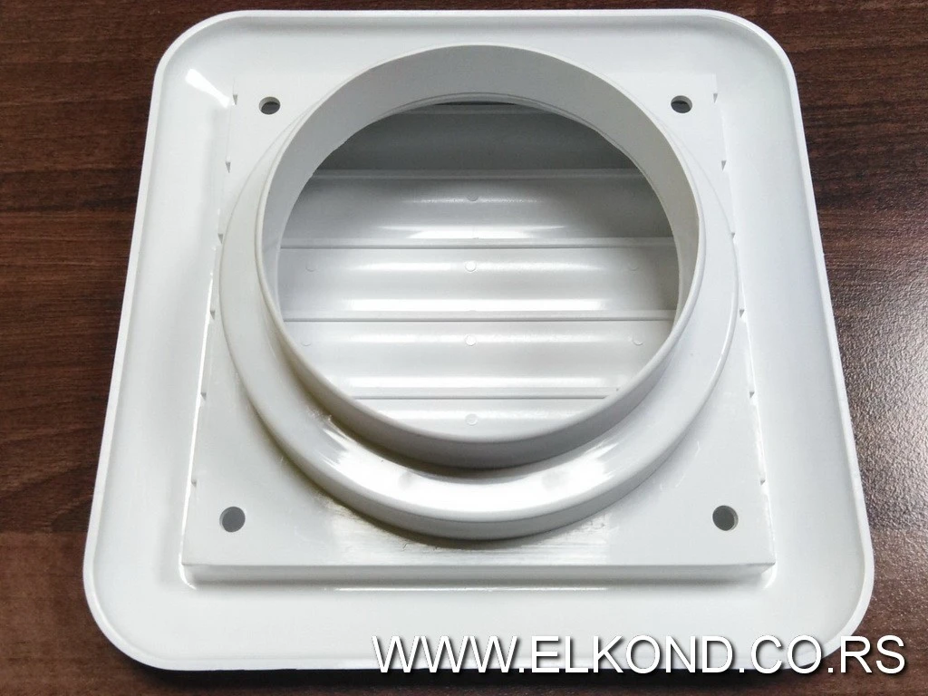 PVC KLAPNA SA ŽALUZINIMA FI-100/120