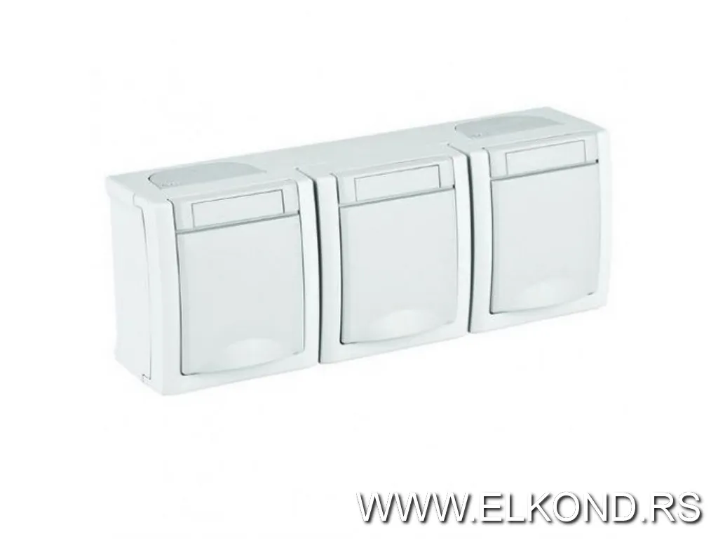 Priključak 2 pol trostruka horizontalna OG PANASONIC