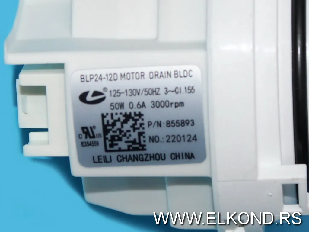 Pumpa za izbacivanje vode sudomašine gorenje 855893