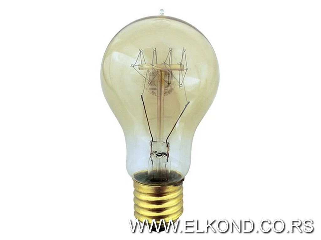 SIJALICA  60W E27 AMBER 2200K RETRO MITEA