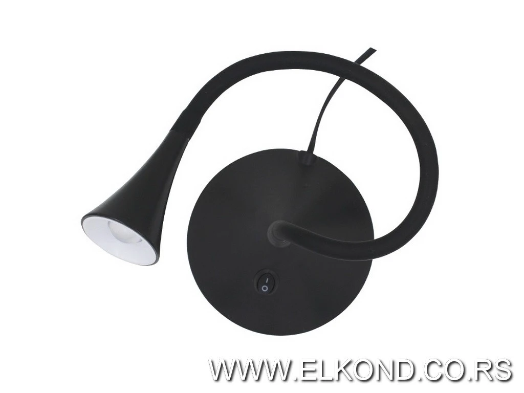STONA LAMPA LSL-88/BK 3.2W 5000K  CRNA PROSTO