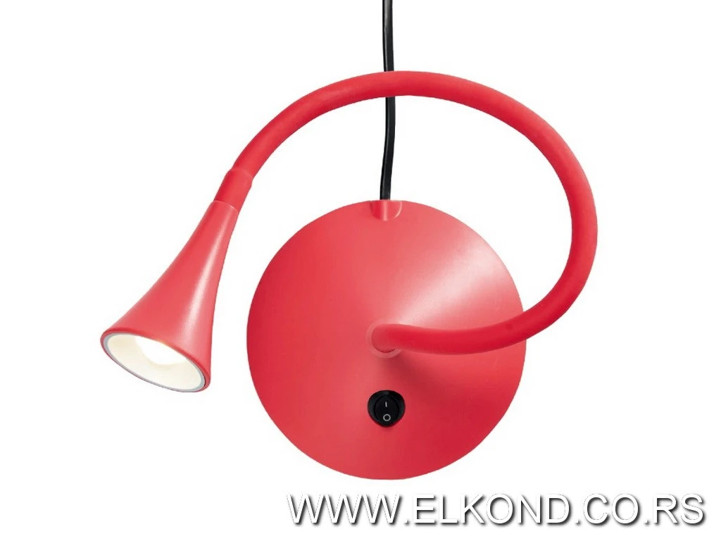 STONA LAMPA LSL-88/RD 3.2W 5000K  CRVENA PROSTO