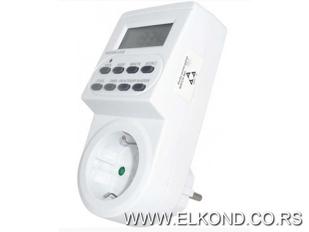 TAJMER DIGITALNI PM-T1 16A NEDELJNI MITEA