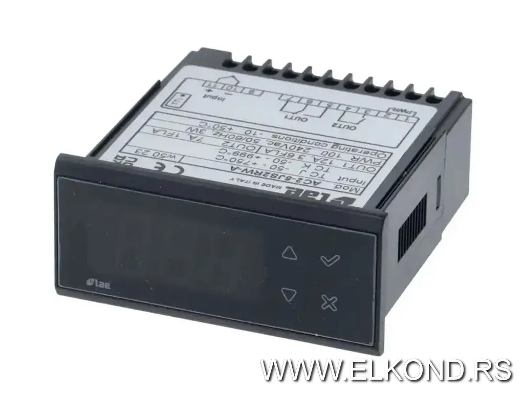 Termostat digitalni LAE AC2-5JS2RW