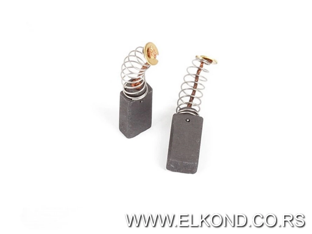 UGLJENA ČETKICA 5X8X15.3/17mm WOMAX 2/1 SET