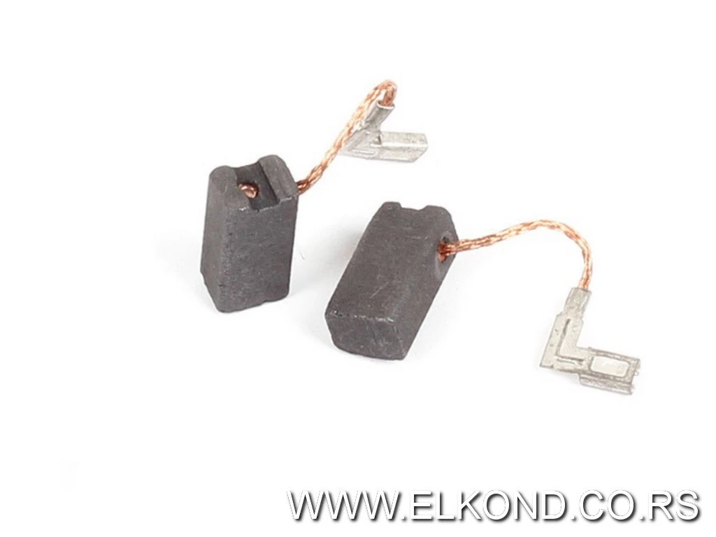 UGLJENA ČETKICA 6.3X8X16mm WOMAX 2/1 SET