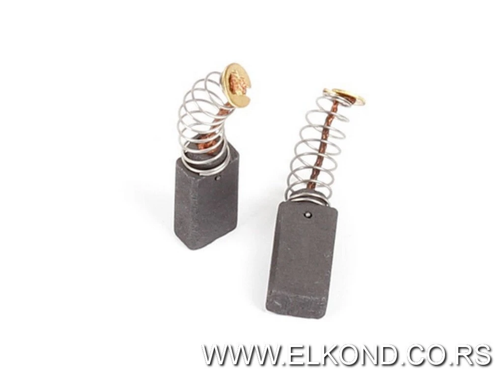 UGLJENA ČETKICA  5X8X15.3/17mm WOMAX 2/1 SET