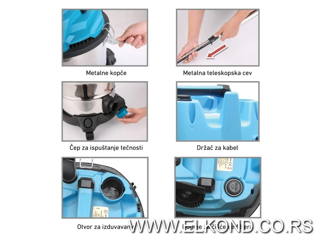 **USISIVAČ  USM9114-30 1400W 30L PROSTO