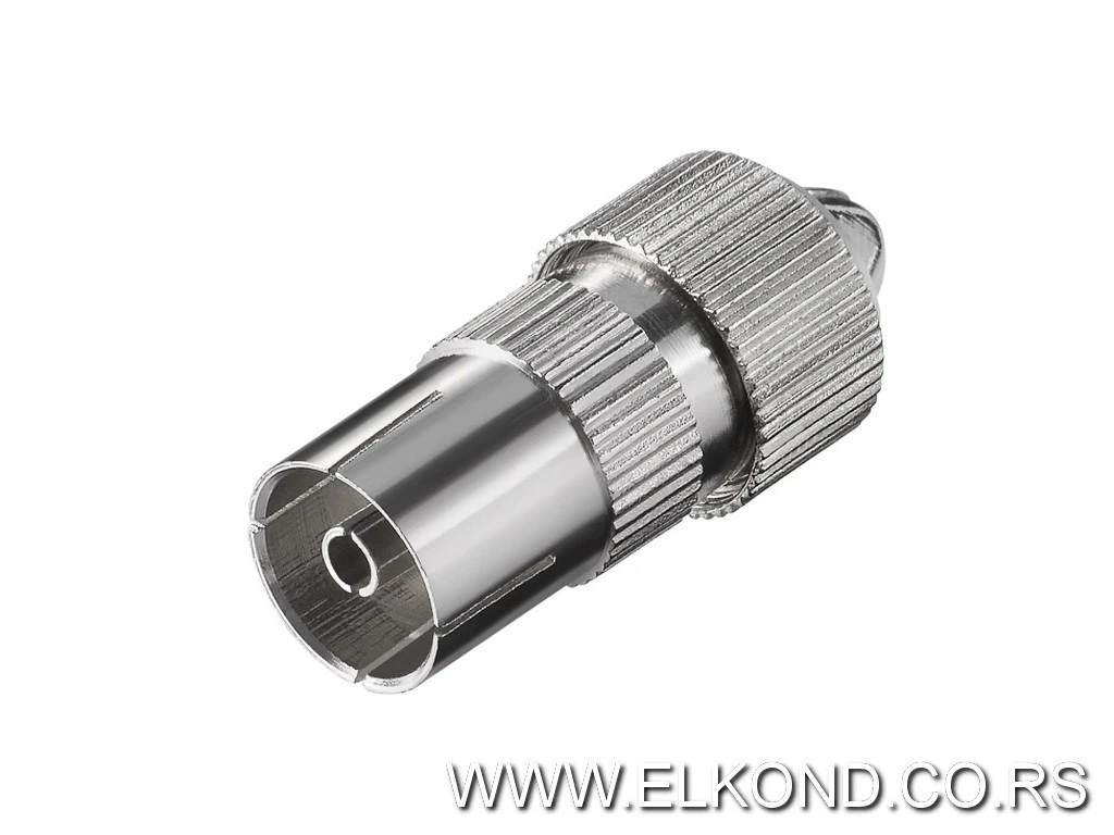 UTIKAČ ANTENSKI ŽENSKI METALNI