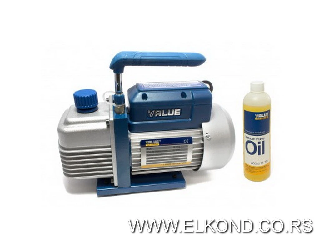 VAKUM PUMPA VALUE VE-115N 51 lit/min JEDNOSTEPENA