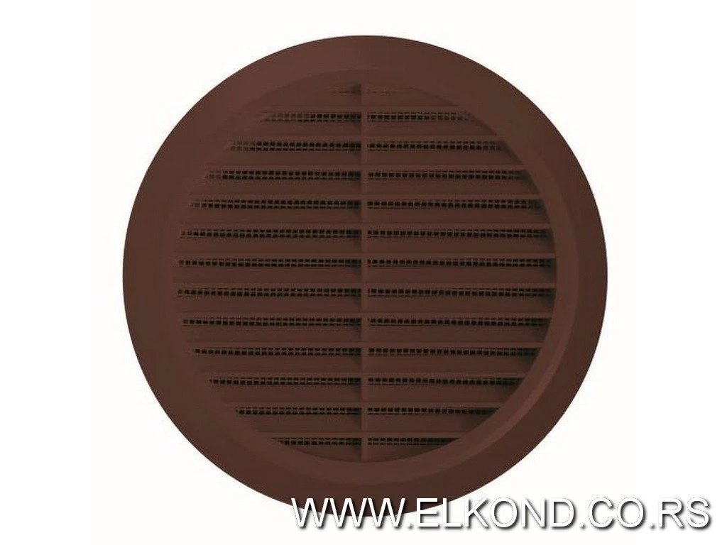 VENTILACIONA REŠETKA FI100-150 BRAON